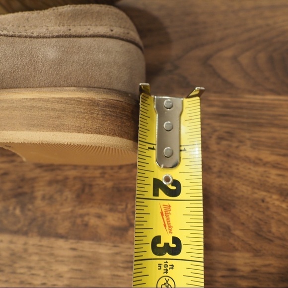 Julia Bo sz 35 US 5.5 tan suede wingtip derby shoes - Picture 9 of 15